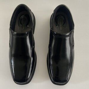Nunn Bush Kore Comfort Gel Black Leather Loafers - Size 10.5 Wide